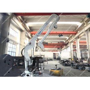 CCS Marine Knuckle Boom Cranes For Fish Ship 0.99T 10M
