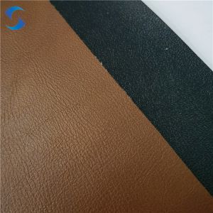 Versatile and Durable Artificial Leather Fabric with 100% Polyester Knitted