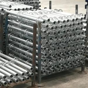 Multidirectional Scaffolding Hot-Dipped Galvanized Ringlock Vertical Standard