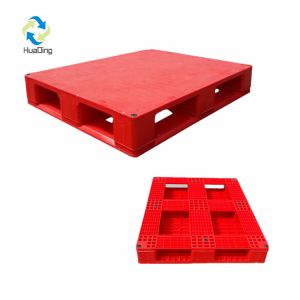 Double faced HDPE heavy duty plastic pallet for warehouse