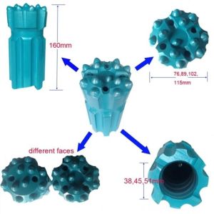 T51 STD Retrac Button Bit Top Hammer Drilling Tools For Thread Extension Drill