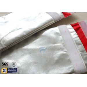 1022℉ Fireproof Document Bag 17X27CM Non Irritating Fiberglass Pouch Durable