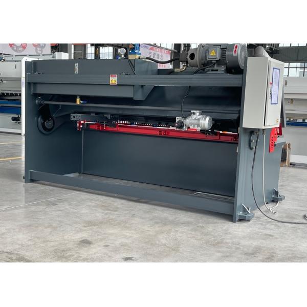 QC11K-4*3200 4mm Thickness E21 Controller Swing Beam Hydraulic Metal Sheet Cutting Machine