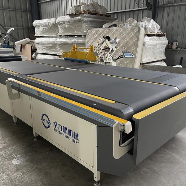 Commputerized 1400-2300rpm Mattress Tape Edge Machine 50-500mm Thickness