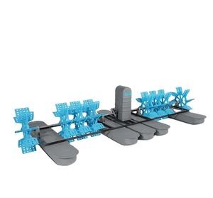 Wholesale 110V 220V 380V Pond Paddle Wheel Aerator Floating Solar Oxygenator 0.75KW from china suppliers