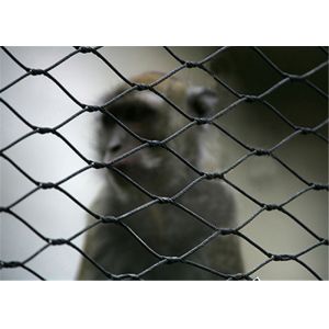 Recyclable Stainless Steel Woven Wire Mesh 30x30mm For Bird Cages 7x19