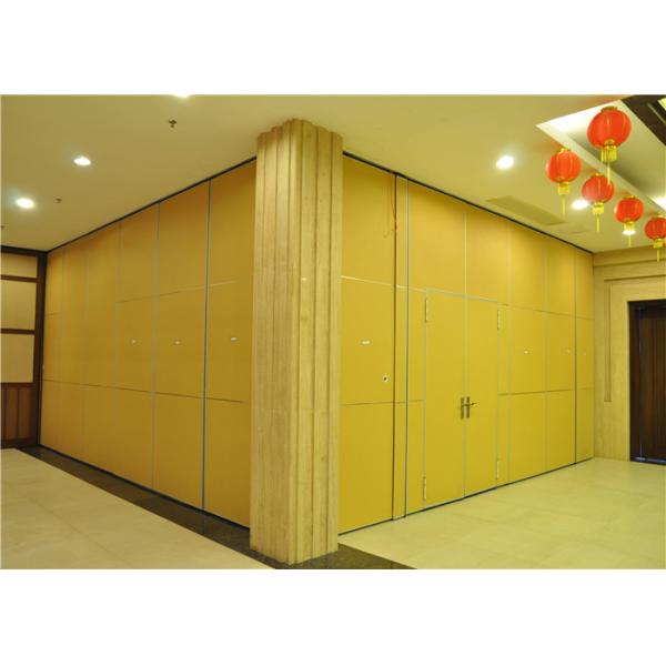 Restaurant Movable Partition Wall System Install Well Done