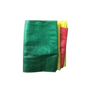Drawstring Sealing Reusable PP Leno Mesh Produce Onion Sacks Netted Bags For