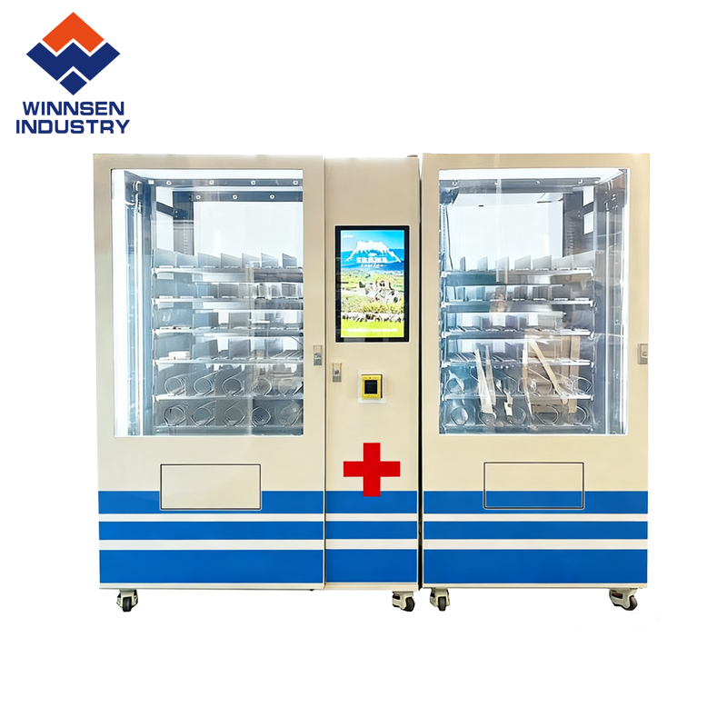 Wifi-Enabled Medicine Vending Machine With Built-In Printer And Remote Inventory Monitoring
