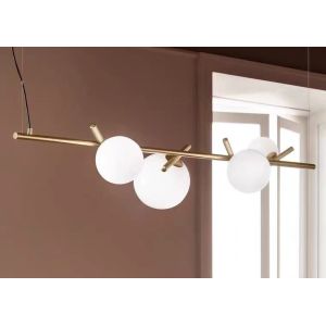 Matt White Glass Led wholesale Simple Pendant Lamp For Dinning Room