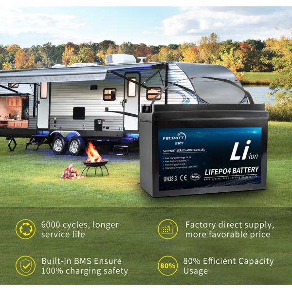 Submarines 12v Lithium Ion Battery , Abs Housing Rechargeable Lifepo4 Battery Pack