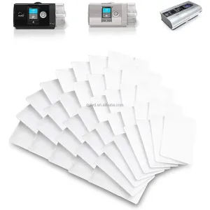 Disposable Cotton CPAP Filters For BV Filter Filtration Efficiency White Color