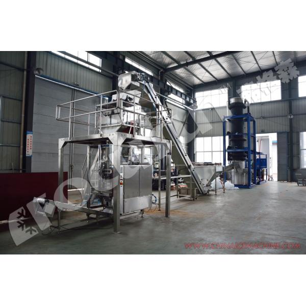 Ice Filling Material Fully Automatic Ice Packer for Time-Saving Packaging Solutions