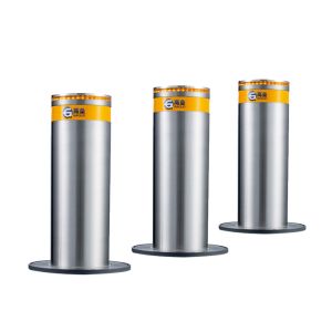 LED Warning Electric Driveway Bollards IP68 Sidewalk Bollard Ascending 3s