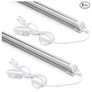 2ft 20W 2500LM 5000K T8 LED Light Fixture Ceiling And Utility Shop Light