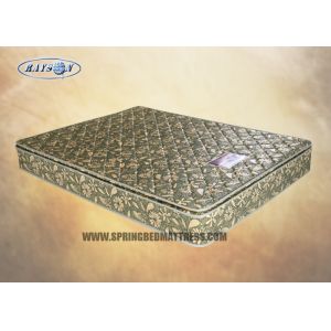 Polyester Tricot Fabric Compressed Bonnell Spring Mattress For Bedroom