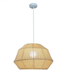Wool Woven Light Shade E12 Irregular Beige Using For Bedroom
