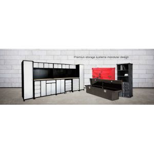 Keep Your Tools Safe and Organized with Powder Coat Steel Garage Cabinets