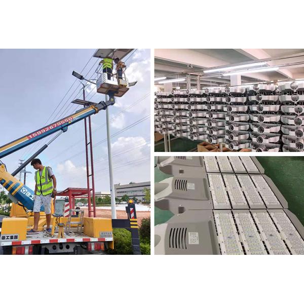 White Module Waterproof LED Street Lights 100W To 400W 12 Volt Cold White