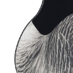 Grey Canada Snow Goose Hunting Decoy With Flocked Head Upright Or Feeder Body