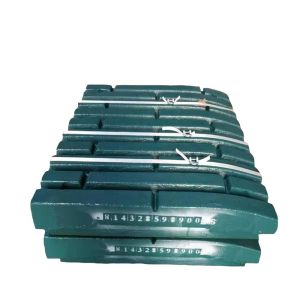 Wholesale Crusher Jaw Plate for Stone Jaw Crusher Wear Parts C140 C145 C150 Machine Type Crusher from china suppliers