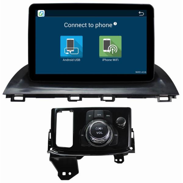 Ouchuangbo car radio stereo head unit android 8.1 for Mazda CX-4 with BT USB wifi SWC dual zone gps navi