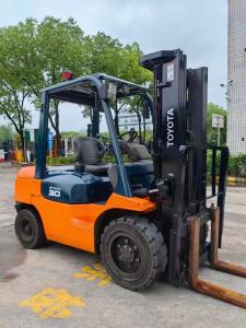 Wholesale 3-Ton Second-Hand Toyota 8FDZN30 Diesel Forklift From A Chinese Factory from china suppliers