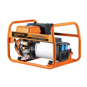 7KW Three Phase Portable Gasoline Generator Easy To Operate And Move