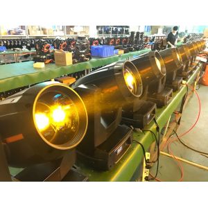 LED Beam Light 15r 330W Beam Moving head Double prism Double Gobo Wheels