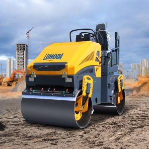 Wholesale New Designed Tandem 4 Ton Vibratory Road Roller Diesel Engine Road Machinery Mini Compactor Road Roller from china suppliers