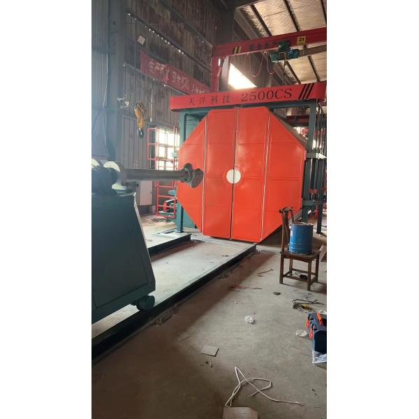 Advanced 2 Carriage Shuttle Rotoplastic Machinery With 10-50min Heating Time