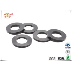 80 Shore A Flat Rubber Washer With FDA Approved Black Blue Soft Silicone