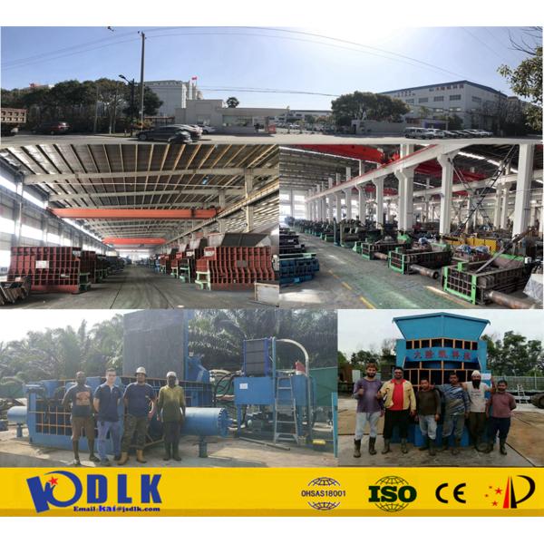 2500kn Automatic Scrap Baler Machine Machine For Tcm Recycling