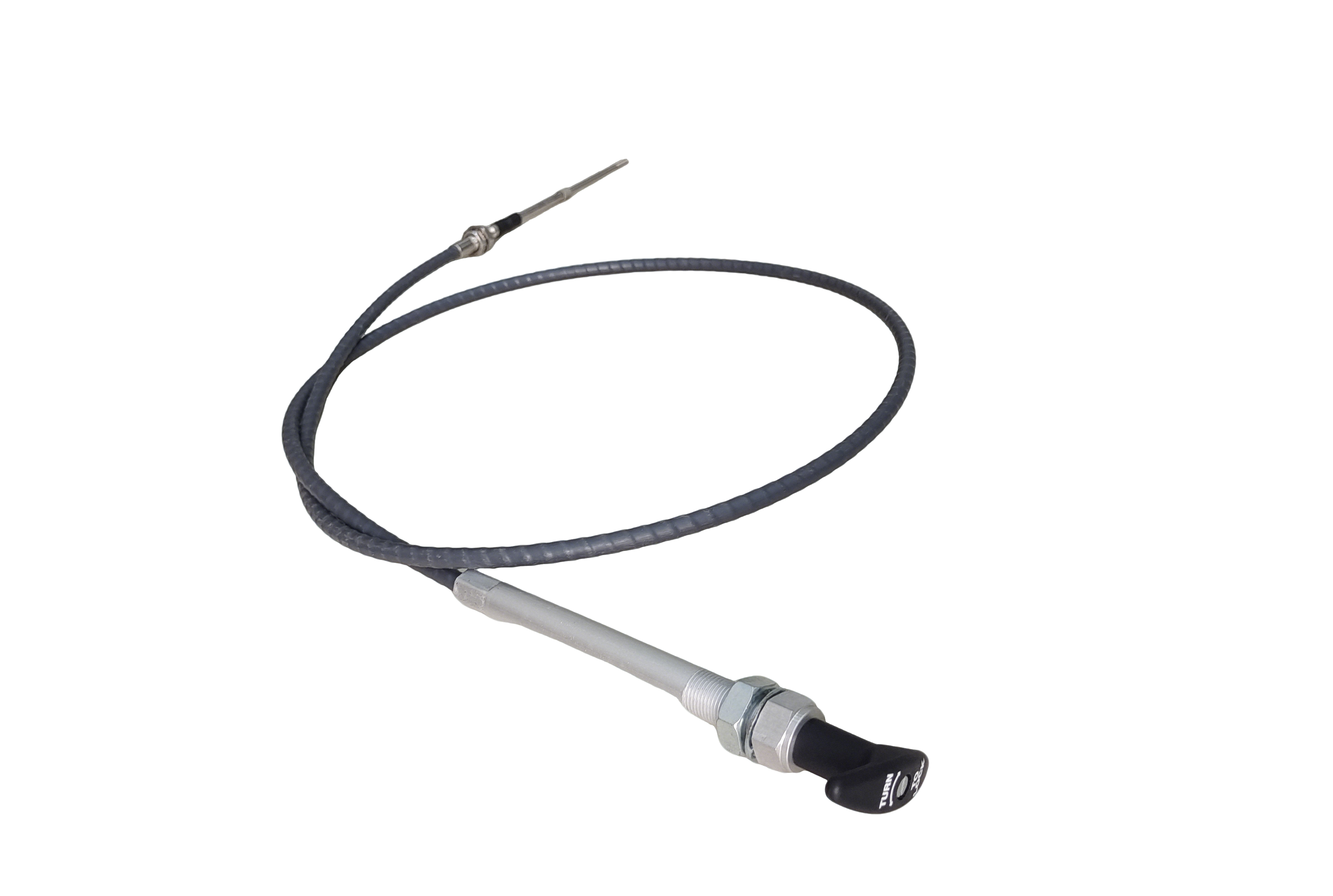 Heavy-Duty Push-Pull Control Cable With Twist Lock Handle
