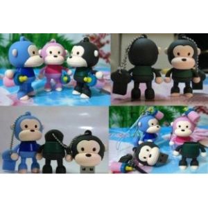 Cartoon usb flash memory with Soft PVC material in rabbit shape (MY-U188)