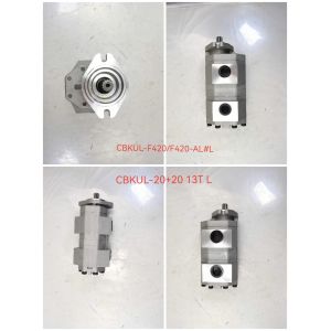 2-Stage G1-1/4 Hydraulic Gear Pump with 16-21 MPa Pressure Range for Heavy