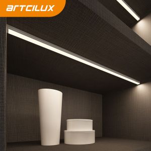 Surface Mounted LED Linear Light A2303 for Wardrobe Installation and Bending