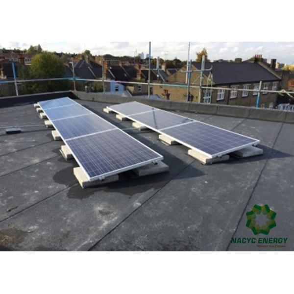 Versatile Design Ground / Rooftop Solar Mounting Systems Unique Triangular