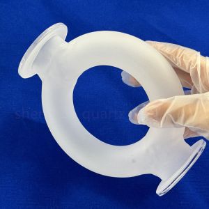 Wholesale High Temperature And Corrosion Resistant Custom Opaque Frosted Quartz Instrument from china suppliers