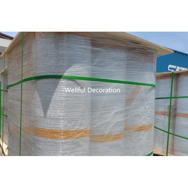 Two Layers Furniture Wood Grain PVC Sheet 0.15mm With Wear Layer Protected