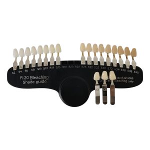 China Handheld 3D Teeth Whitening Shade Guide 20 Colors Dental Bleaching on sale