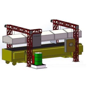 Mould Oiling Automatic Concrete Block Making Machine