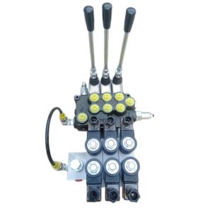 Manual 3 Way Hydraulic Directional Control Valve 80l/Min Easy Maintained