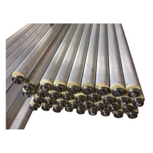 Stainless Steel Fabric Winding Roller Shaft For Rapier Loom Machine