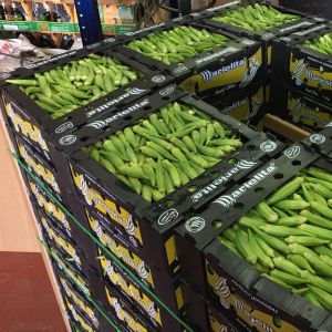 Customizable Fruit Corrugated Boxes Flat Surface