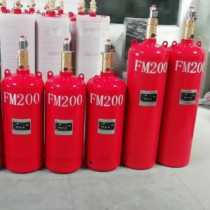 China Automatic FM200 Fire Suppression System Without Pollution For Library on sale