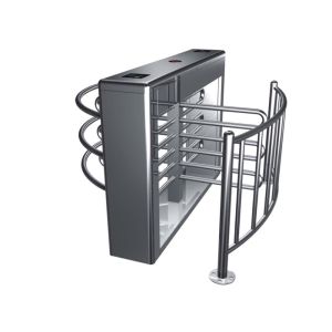 Half Height Security Turnstile Gate Single Lane RFID Card Reader 35 Persons /