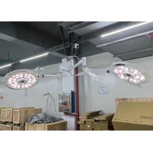 Dual-Head LED Surgical Lamp Ceiling-Mounted Operating Room Light