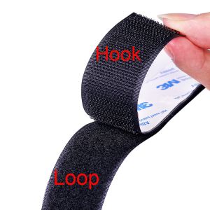 Autohesion hook Loop tape for garment accessories self-adhesive magic Straps