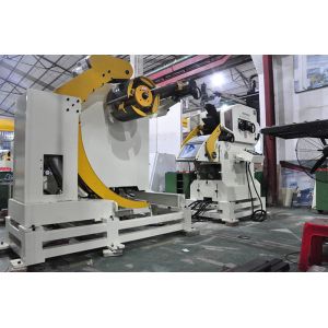 Three - In - One Sheet Metal Feeder Punching Machine Stamping Automation